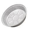 10pcs 7in Aluminum Foil Pans Round Shaped Disposable Cookware Air Fryer Tin Foil Tray for Household