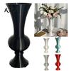 Stylish Balcony Decor Retro Curved Decorative Flower Vase, 3D Printed Flared Neck Plant Pots for Windowsill Minimalist Tabletop Floral Container