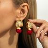 Ingemark 4 Stijlen Vintage Onregelmatige Geometrie Acryl Druppeloorbellen Set voor Vrouwen 2026 Nieuwe Trend Piercing Oorbellen Sieraden Cadeau