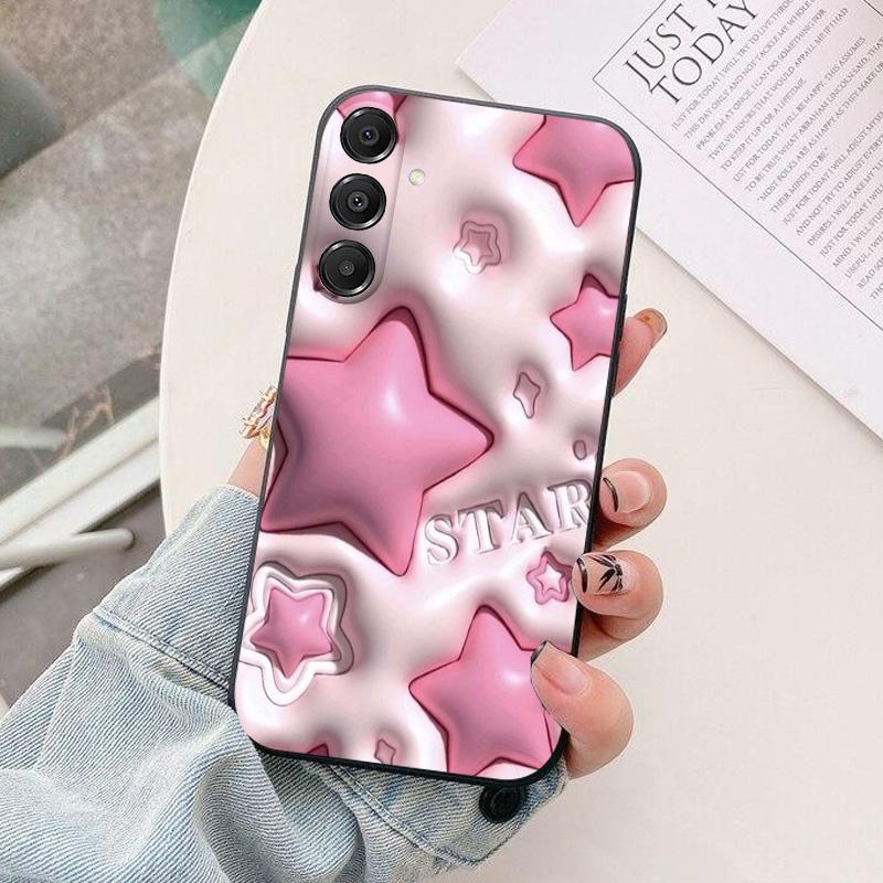 For Samsung Galaxy A16 Phone Case astronaut Silicone Camera Protection Back Cover For Samsung A56 A36 A26 A16 4G 5G Funda Coque