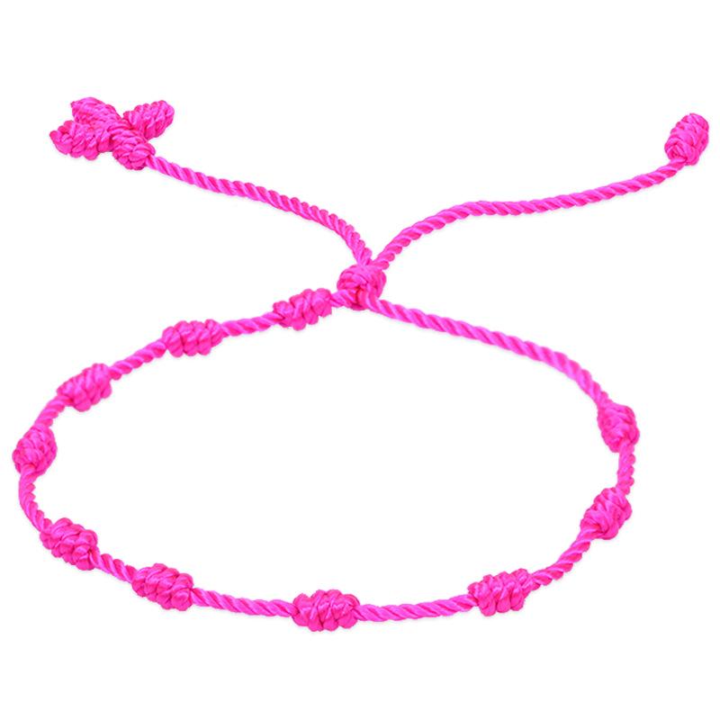 Multicolor Zodiac Friendship Bracelet for Parent-Child, Men & Women