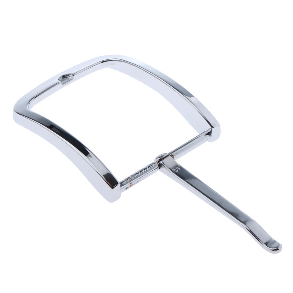 2 Alloy Belt Buckle Single Prong Rectangular Pin