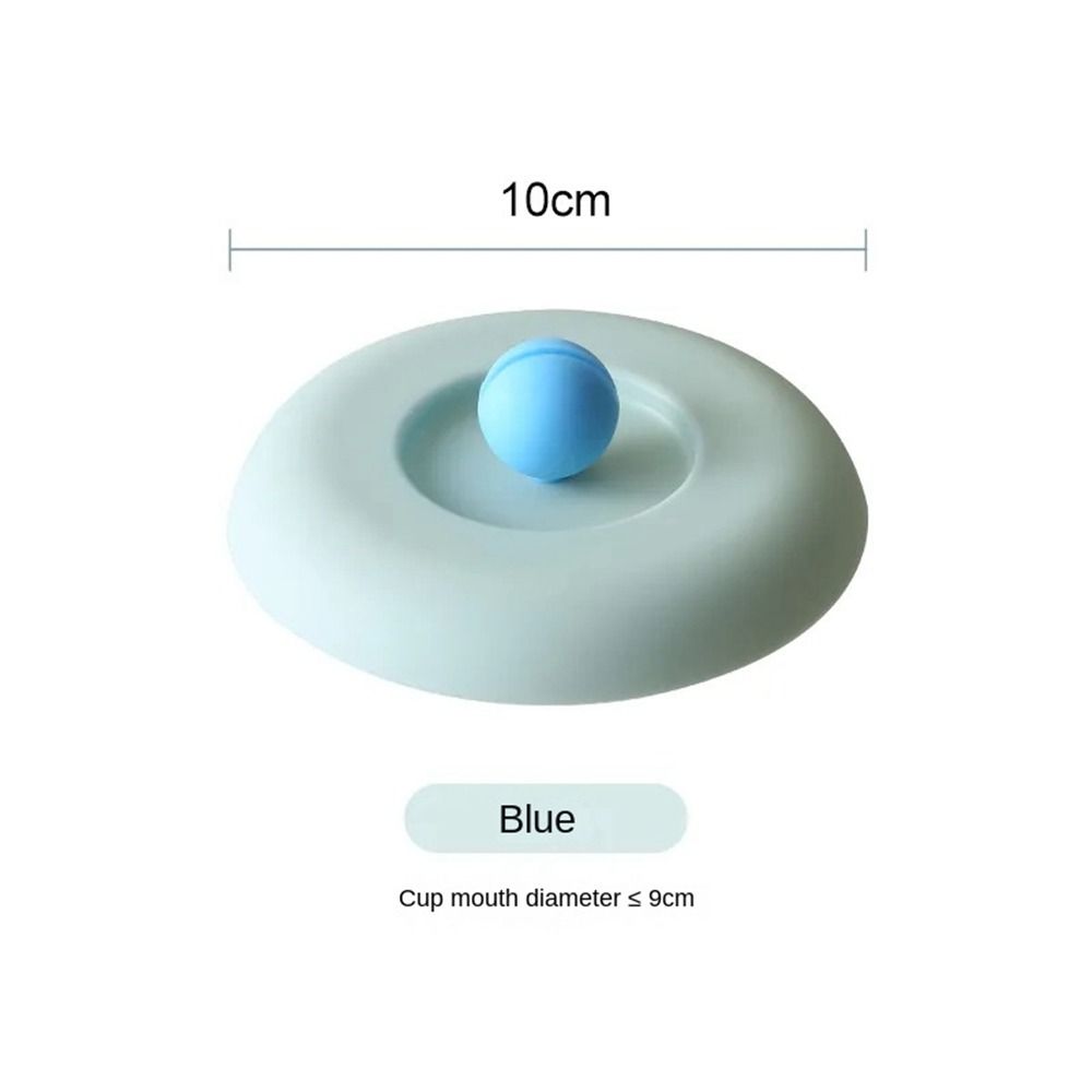 Non-toxic Water Cup Lid Round Universal Coffee Mug Sealed Cap Silicone Cup Cover  Coffee Cup