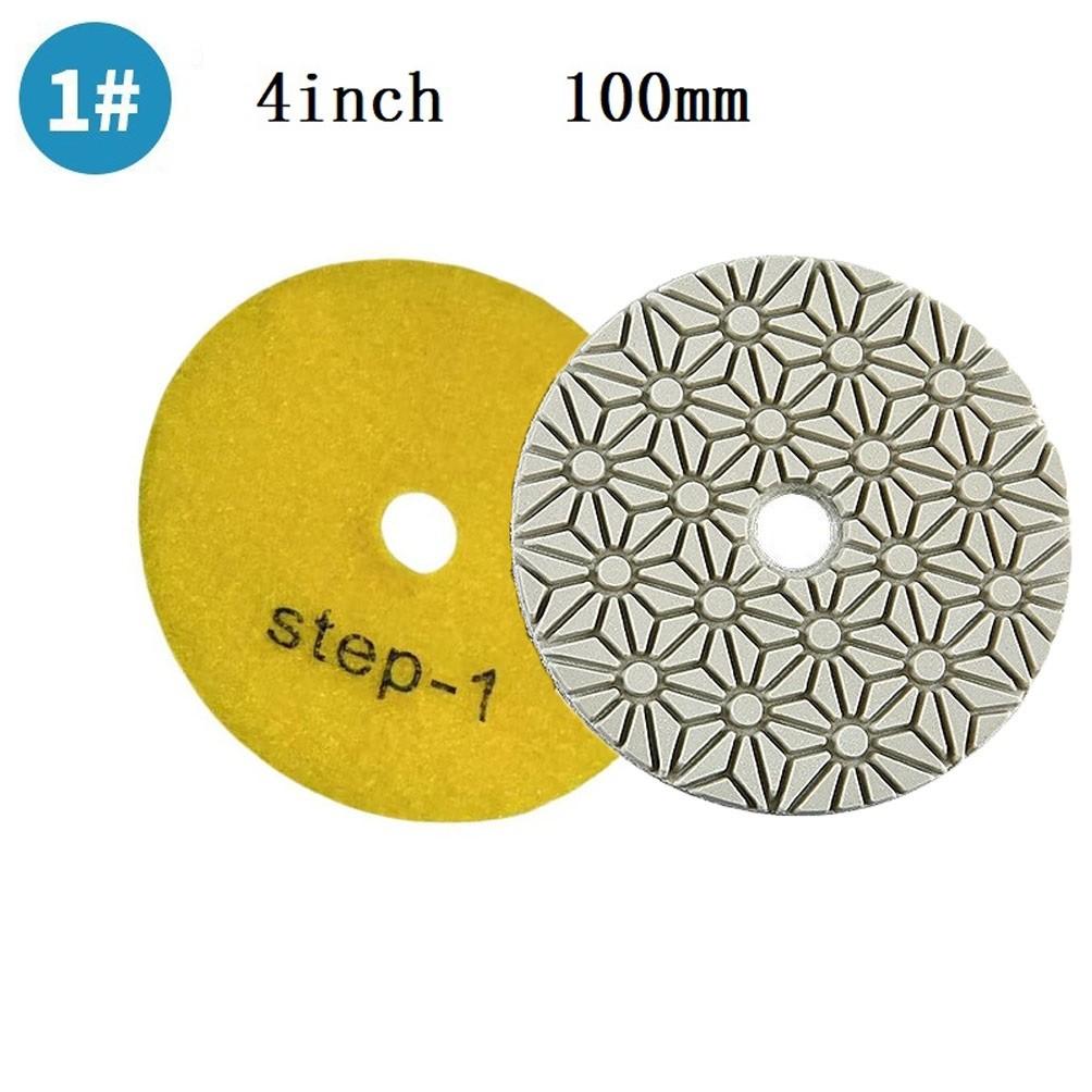 Wet Dry Inch Polishing Pad Abrasives Tools Diamond Polishing Pad Set