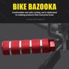 Bicycle Rear Foot Pegs Mountain Bike Rocket Footrest Universal Rear Seat Pedal Platform Non-Slip Standing Footpeg Aluminum Alloy