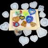 Human for Head Skull Keychain Drop Glue Mold Diy Halloween Pendant Backpack Decor Silicone Mold Epoxy Resin Crafting Mol