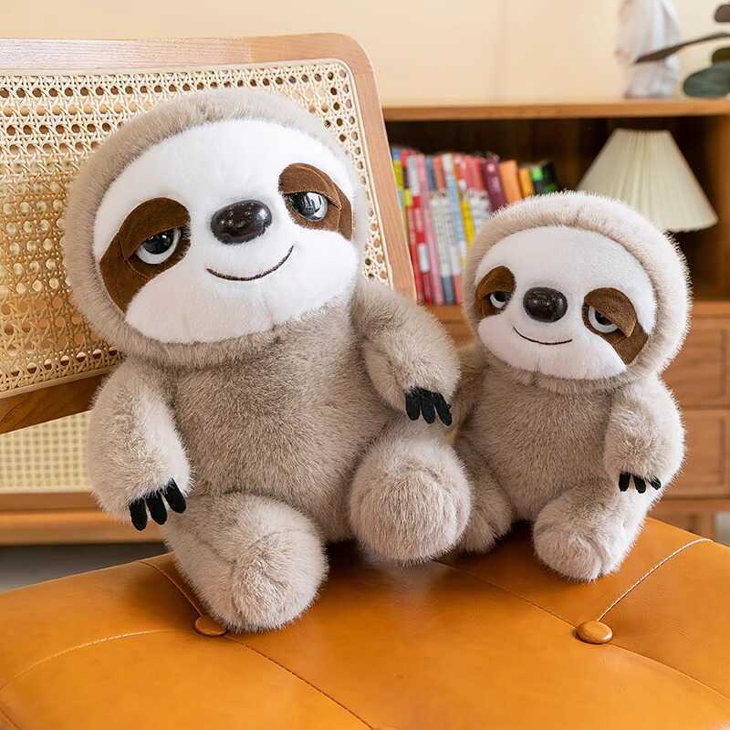 Sloth Plush Toy Lightning Sloth Doll Doll 8-inch Catching Doll Birthday Gift for Women