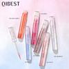 QIBEST Wässriger Lipgloss, Spiegelglas-Lippenglasur, feuchtigkeitsspendend, nährend, wässriger Lipgloss, lichtecht, transparenter Lipgloss