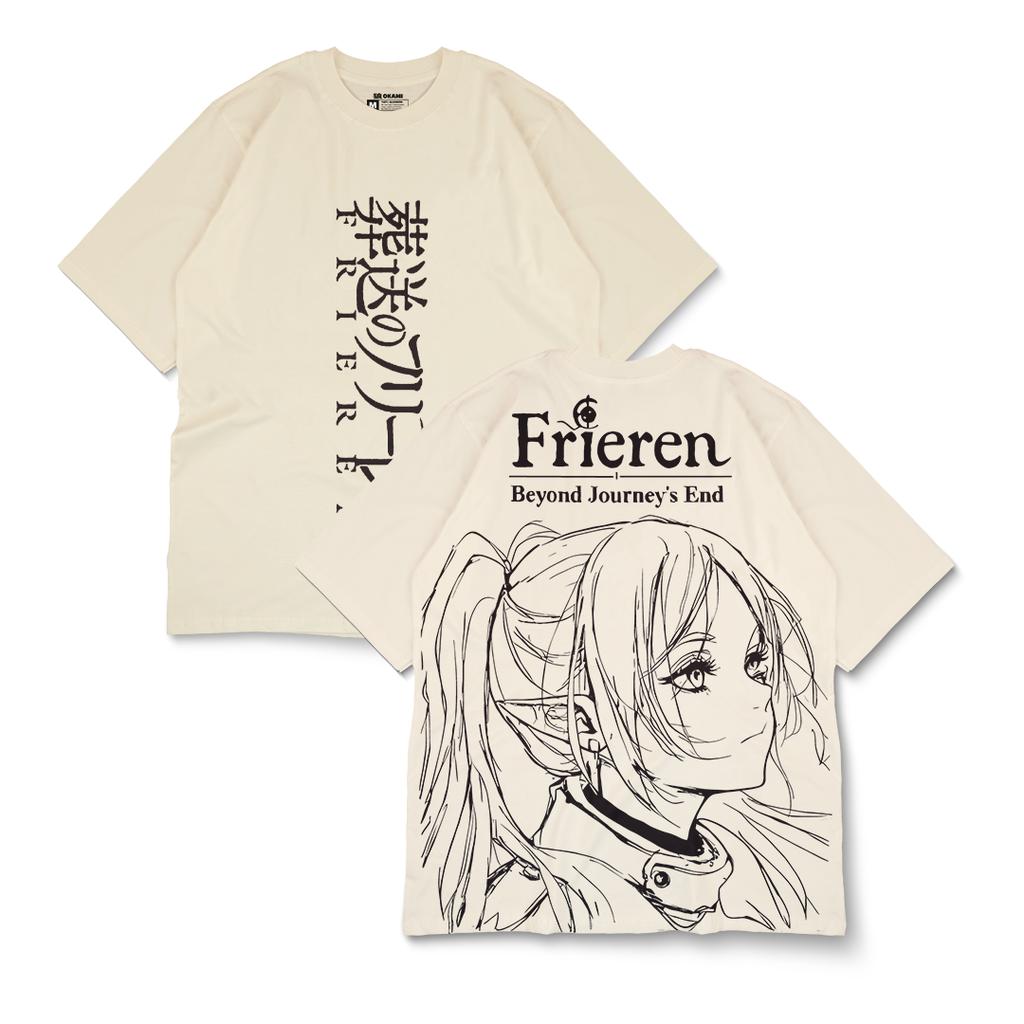 Frieren Frieren Past Memories Graphic T-shirt Men Women Anime Manga Tee Streetwear Y2K Oversized High Quality Cotton Short Sleeve Female Male Clothing