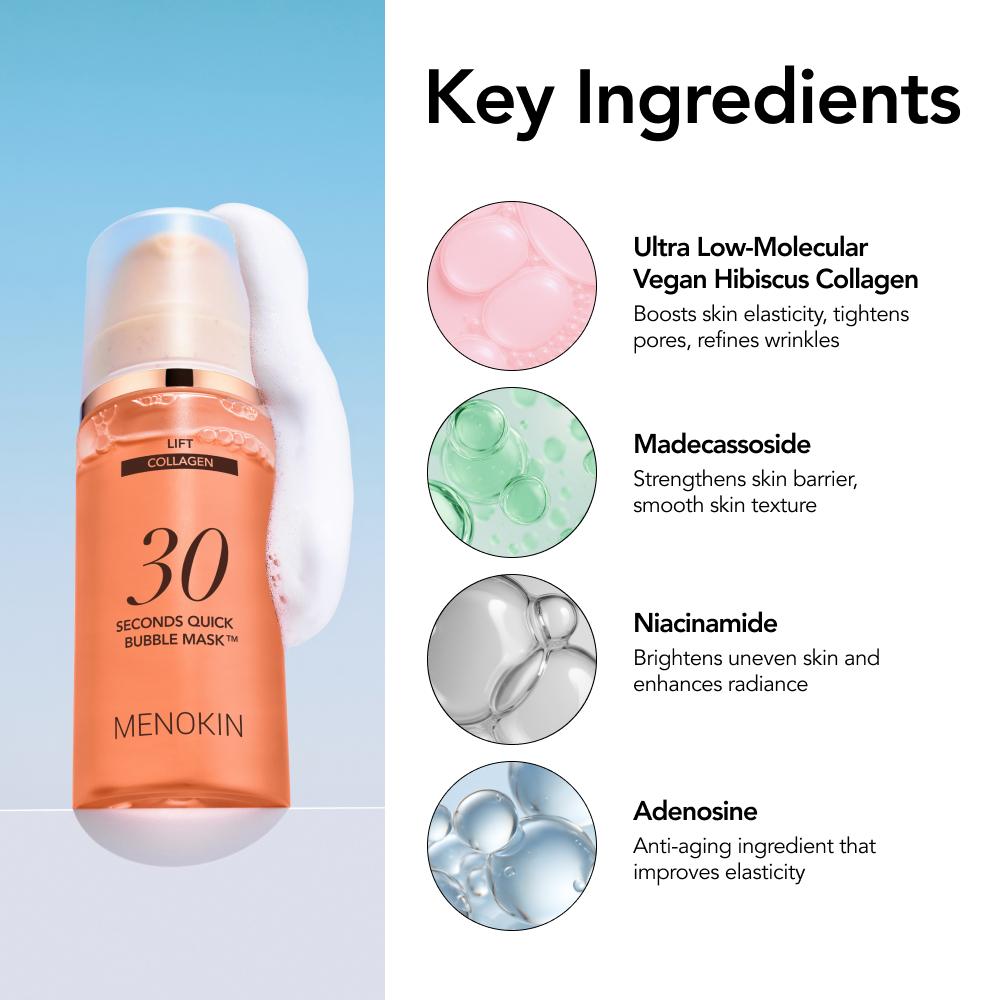 [TREASURE X MENOKIN] 30-Sec Bubble Mask Trio Set + OT10 Photocards & ID Photos (Limited Edition)