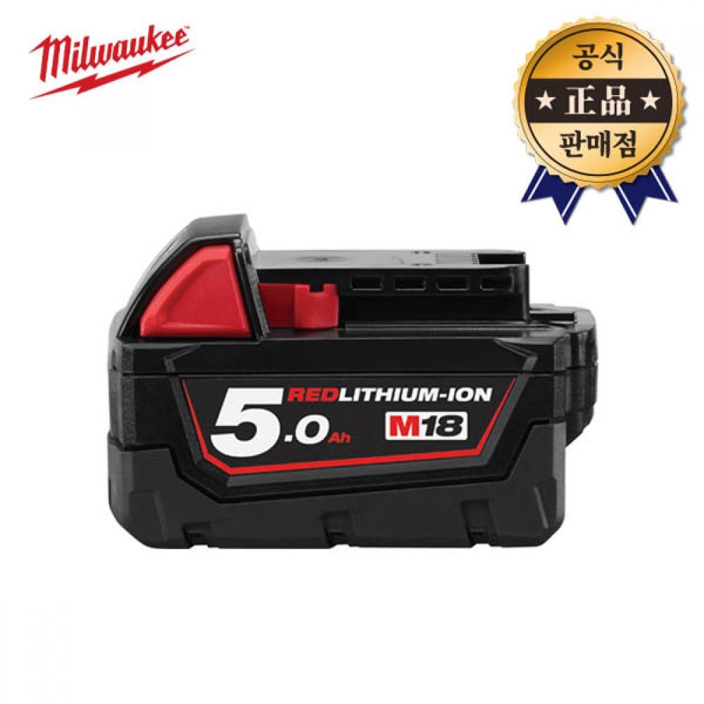 

Литий-ионный аккумулятор Milwaukee M18B5 M18 B5 18 В 5,0 Ач