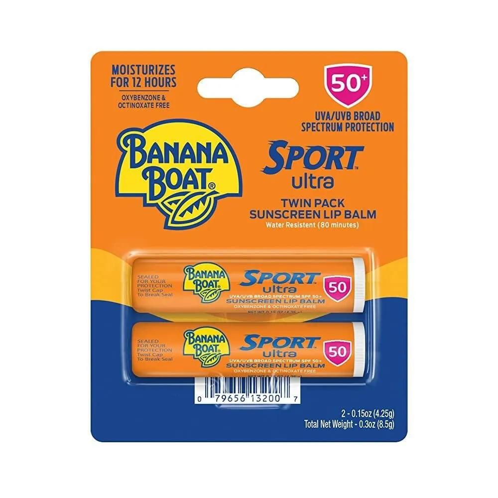 Banana Boat Sports Ultra SPF50+ Sunscreen & Lip Balm 10-Pack