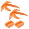 4 Pcs Electric Orange Juicer Spare Parts for XC-2000E Lemon Orange Juicing Machine Orange Cutter Orange Peeler