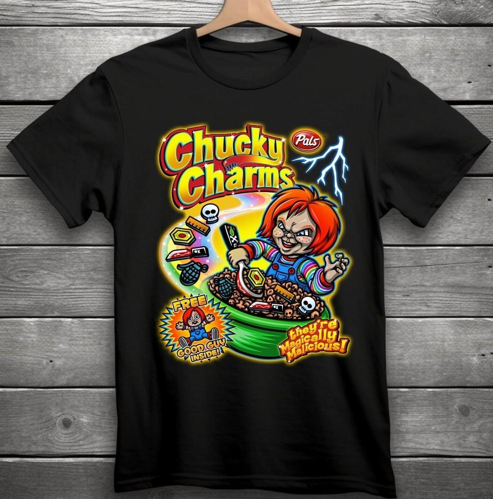 Chucky Charms Horror Funny TShirt S3XL Unisex T-Shirt L