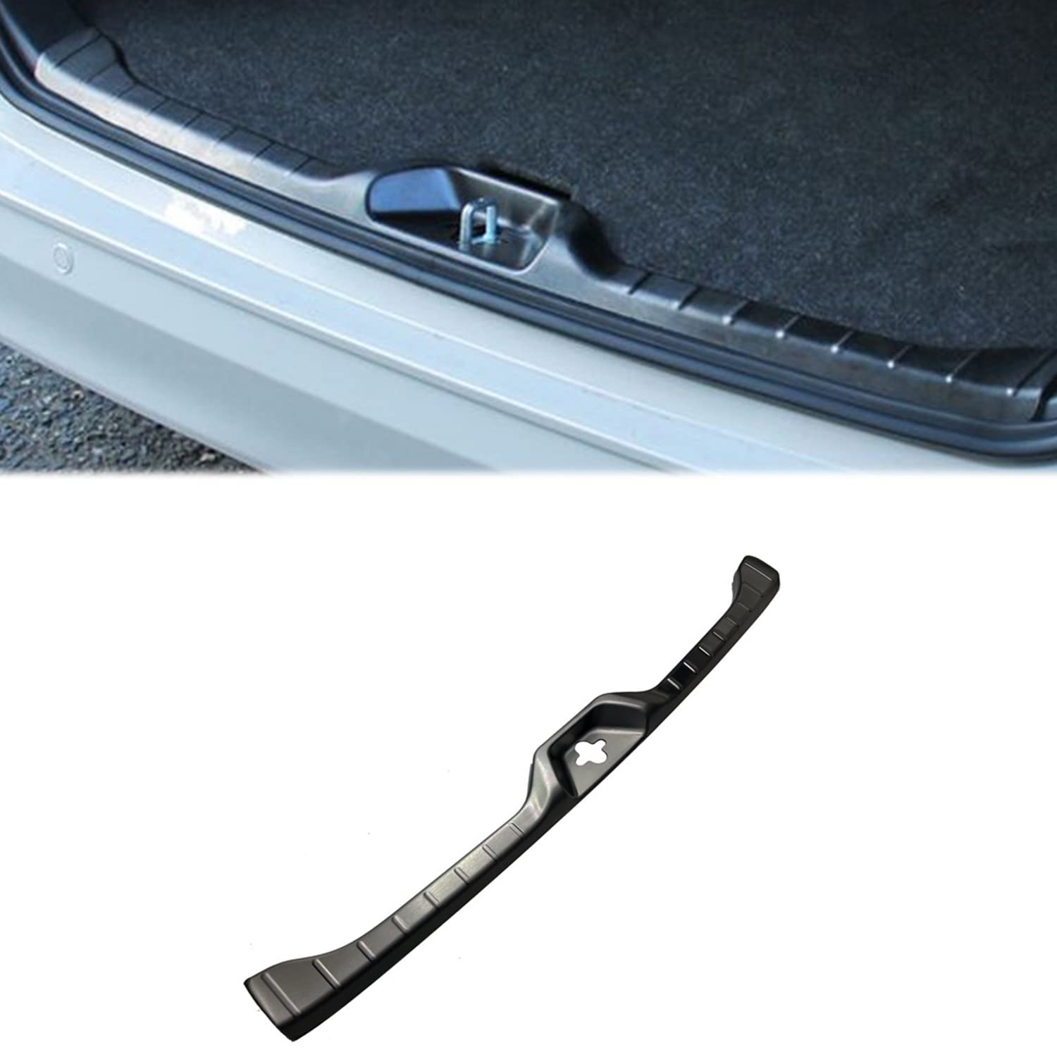 

Hyorabyn Toyota New Voxy 90 Series New Noah 90 Series с января 2022 года Эксклюзивная внутренняя защита заднего бампера Защита подножек бампера Защита от царапин чёрный