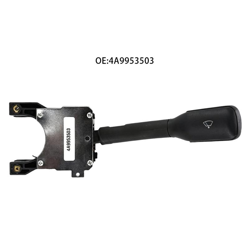 Steering Column Wiper Control Lever with 4A9953503 Reference Number, ABS Housing Washer Lever Assembly for Routine Maintenance Repair