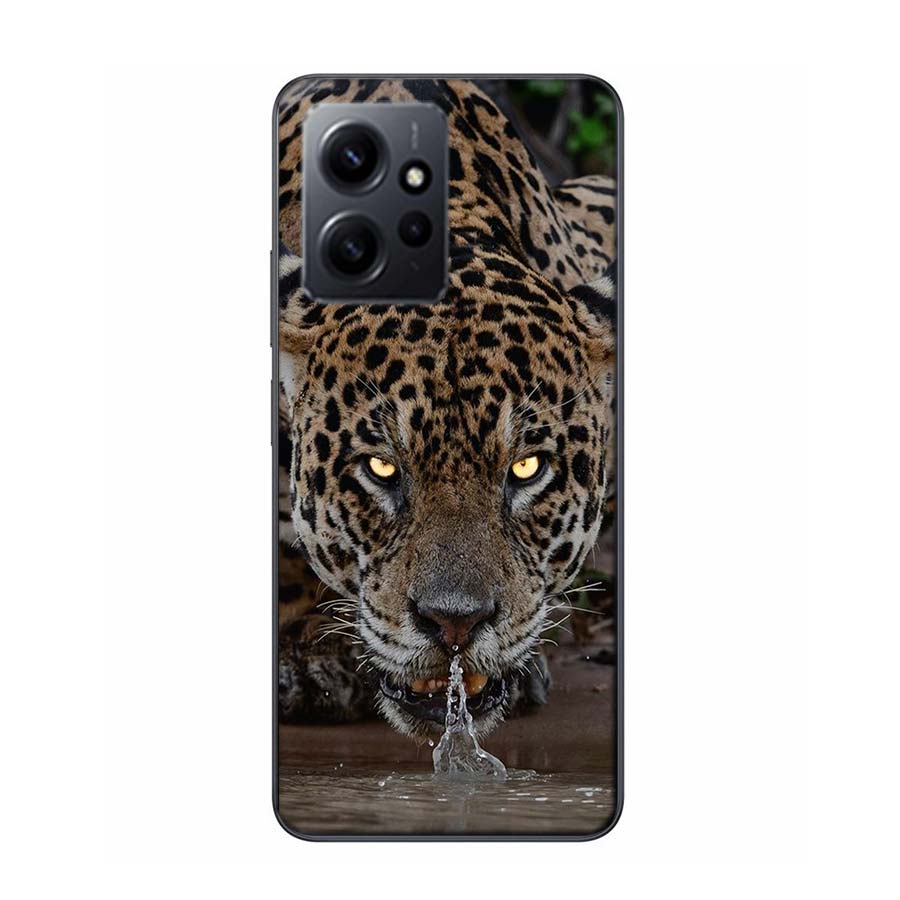 Majestätisches Leoparden-Handyhülle Für Redmi 12 13C 12C 15C 9 10 10C Note 13 Pro Plus 14 15 Pro 9T 9C 9A TPU Weiche Hülle Klare Handyhülle