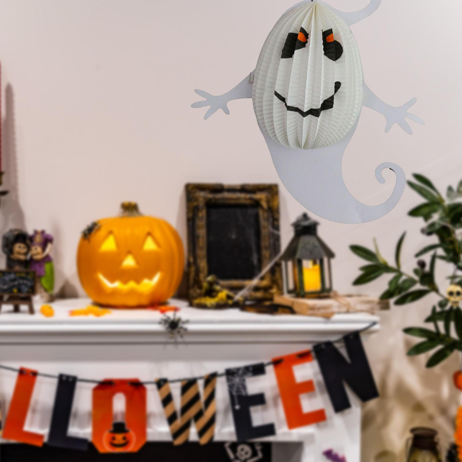 

Хэллоуин Привидение Фонарь Украшение Простые Сувениры для Вечеринки Креативный Декор Фотореквизит для Дня Рождения