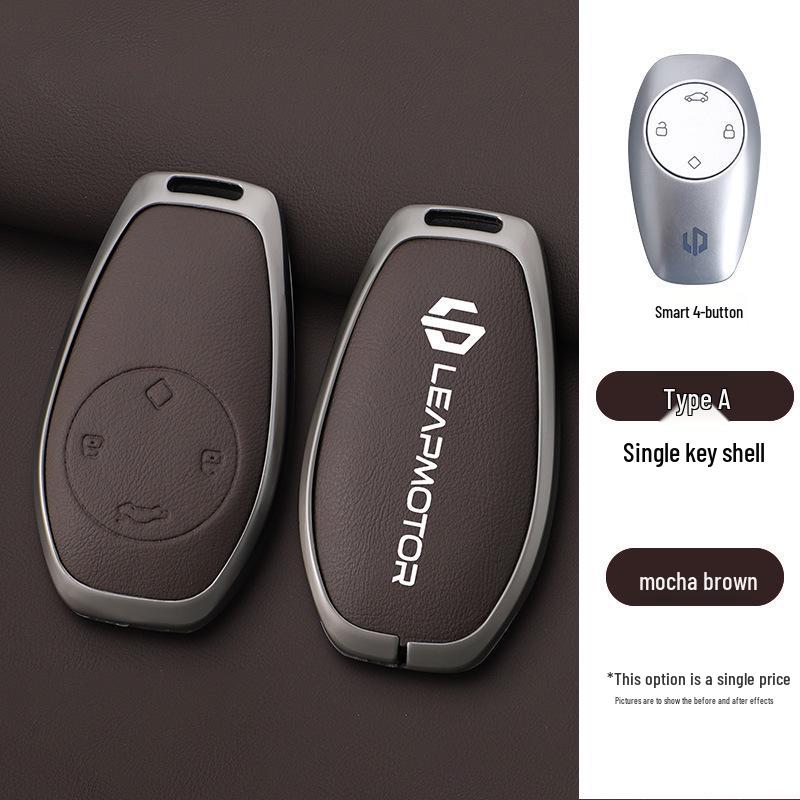 Leapmotor T03 2021 Key Case: Protective Shell for C11 and TS01 Remote, Women's Version