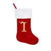 Christmas Stocking Christmas Stocking Embroidered Alphabet Design