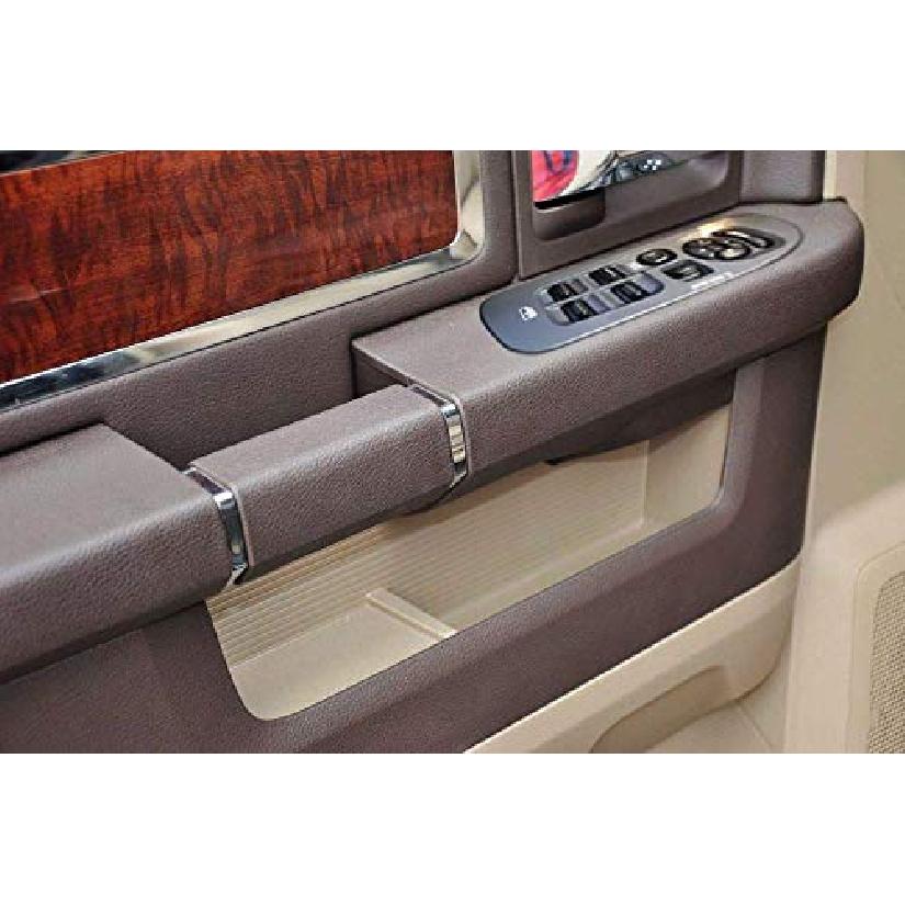 BASIKER Driver And Passenger Black Door Window Switch Panel Bezel For 2002 To 2010 Dodge Ram 1500 2500 3500 Front Right And Left Window Button Border