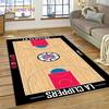 3D America Basketball Court Team Customized Rug Carpet for Living Room Bedroom Decor,Non-slip Decoration for Sofa Doormat Gift