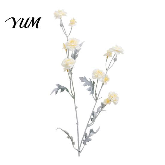 Lifelike Faux Botanicals Artificial Camellia Flowers, Realistic Fake Silk Bendable Stem Blooms Flower Stems for Home Vase Floral Arrangement