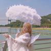 Sewing Supplies Pearl Eyelash Lace Fabric Embroidery White Lace Ribbon Decorative Trim