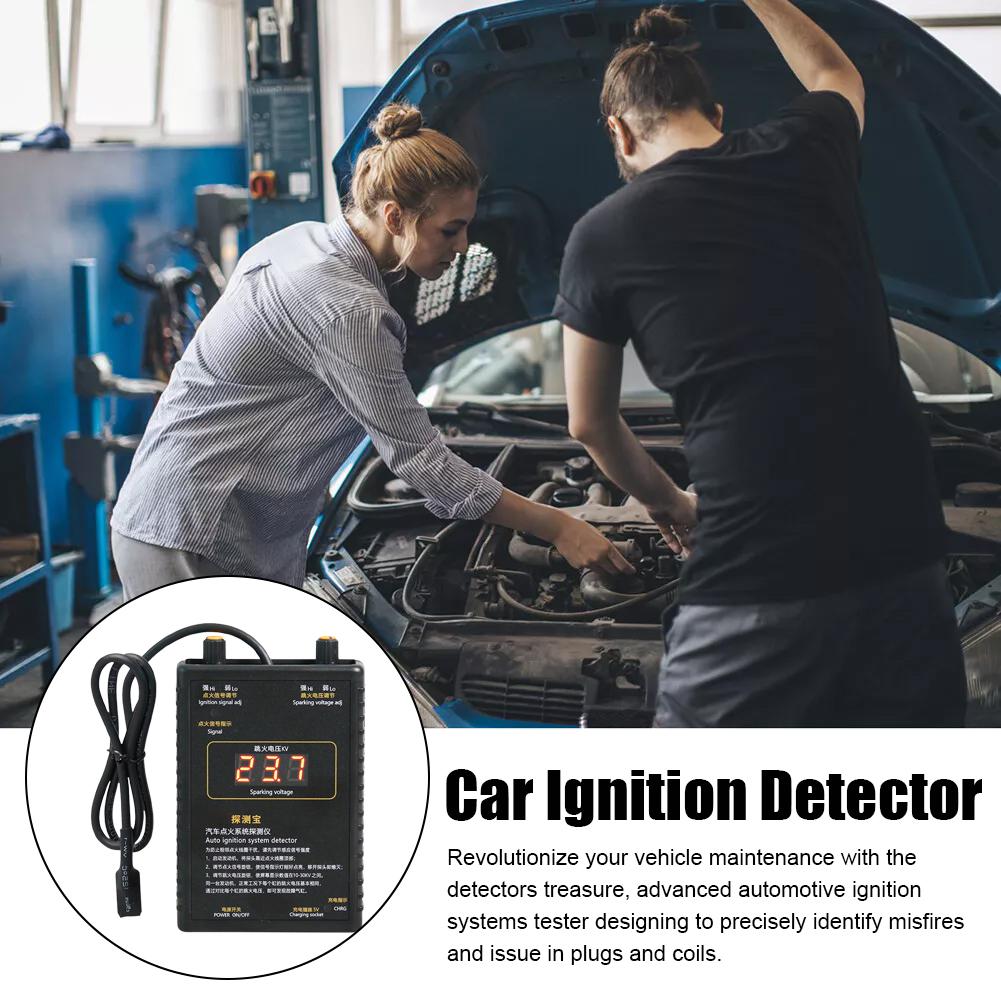 A2BC Automotive Ignition Systems Tester T100 Car Engine Diagnosis Coils Test Car Tool Tool Checking Equipment Detection D6T1