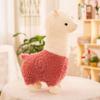 Soft Material Alpaca Plush Toy Children Gits Plush Toy Cute Sheep Llama Animal Dolls  Bed Decor