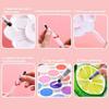 6pcs Refillable Watercolor Paint Brushes Nylon Painting Brush  Art Calligraphy