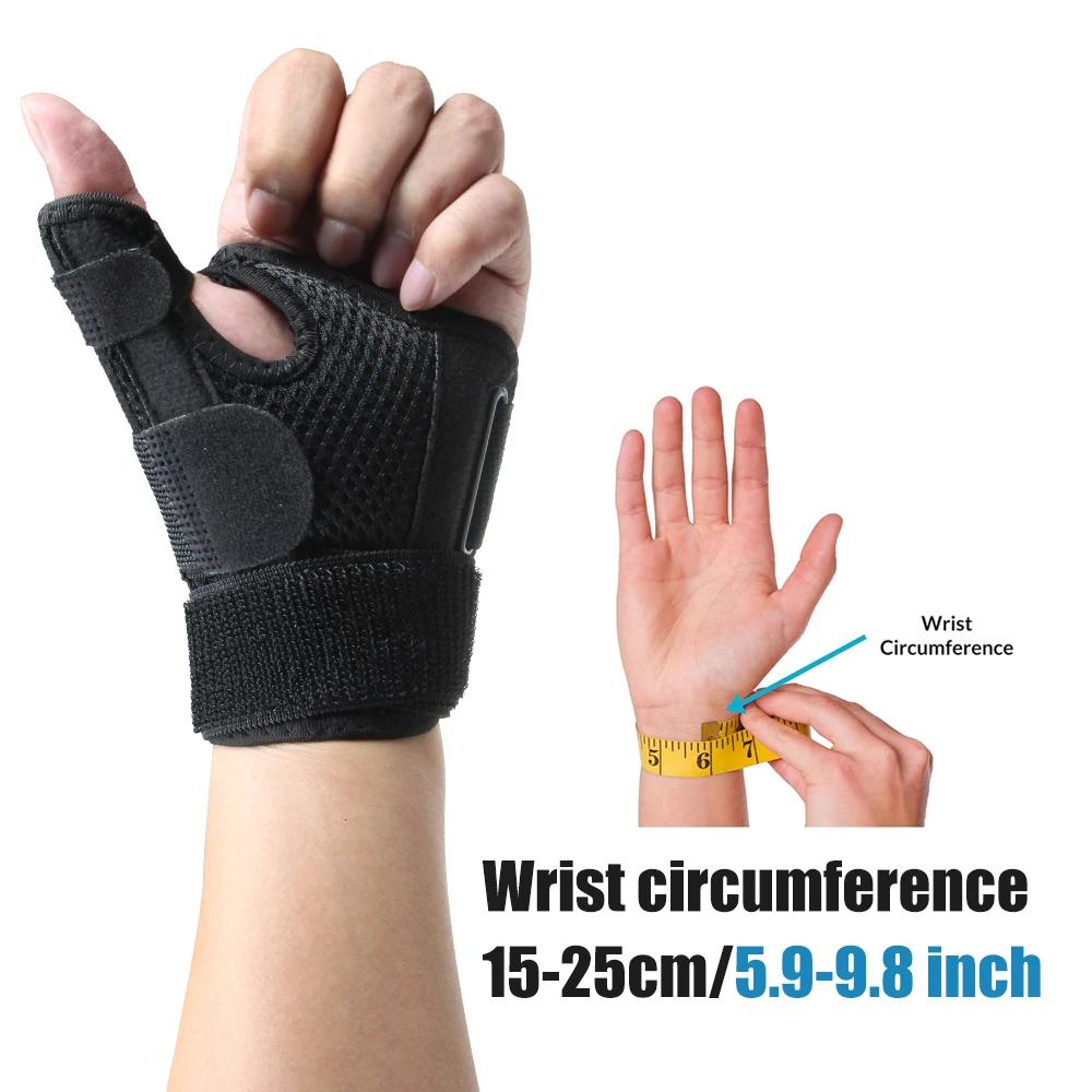 1Pcs Wrist Thumb Brace Spica Splint For De Quervain’S Tendonitis Left Right Hand Fits Men Women Sports