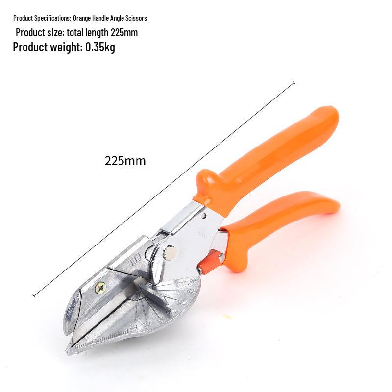 Wire Duct Scissors 45° Angle Woodworking Multi-Function Line Cutter Artifact