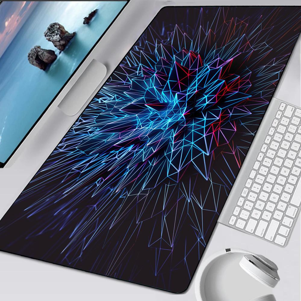 3D Abstract Mouse Pad Rubber Mat Laptop Xxl Mousepad Notebook Gamer Computer Table Gaming Accessories