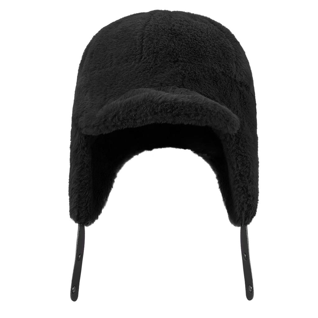 Croogo Pilot Cap with Ear Cold and Perfect for Russian Cute Flight Perfect for Shoveling and Outdoor Men and Women Flaps, Windproof, Winter, Hat,