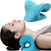 Camilla de cuello Masajeador de cuello de PU Relajante de hombros Tracción cervical Alivio del dolor Masaje de corrección de columna