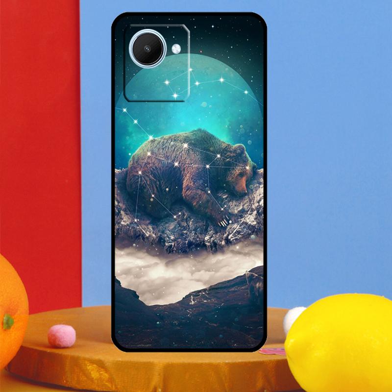 Grizzly Bear For Realme 15 Pro 13 12 11 10 14 Pro Plus C65 C67 C63 C61 C55 C51 C53 C35 C75 GT6 GT7 Case