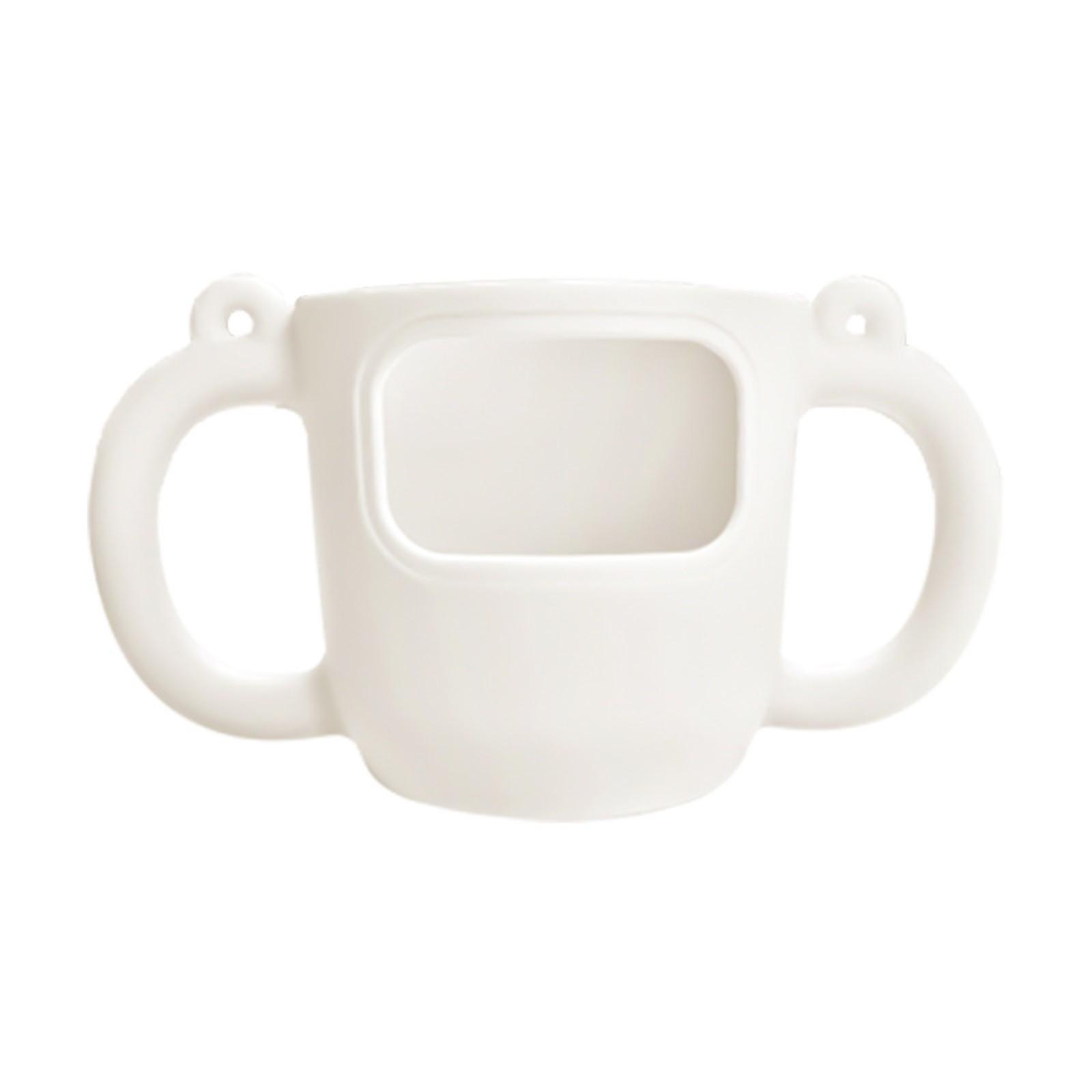 

Силиконовая сумка для бутылок с водой на 14 унций, аксессуары для бутылок с водой для походов и кемпинга One Size белый