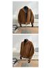 American Retro Men's Oversized Pilot Jacket - Trendy Spring/Autumn Stand Collar Baseball Style