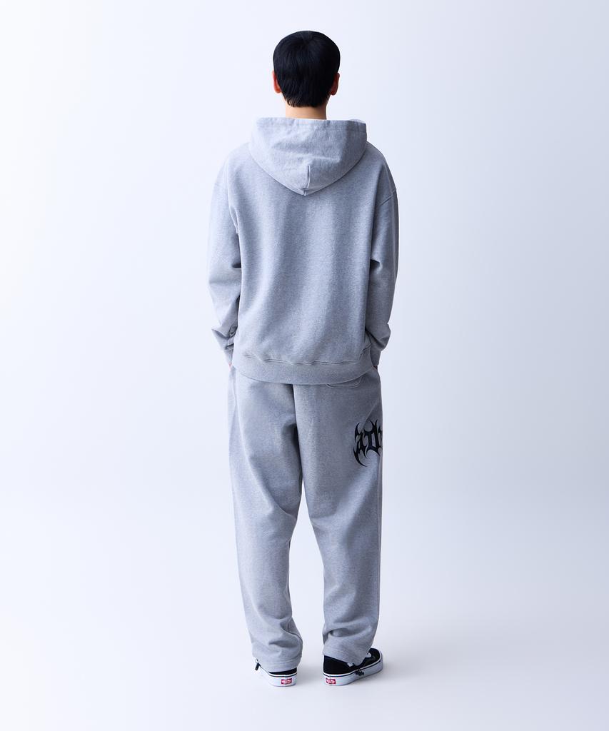 ADERNM Dark Bat Logo Sweat Banding Pants Gray