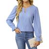 Women's Casual And Fashionable Color Round Neck Sleeve Long Sleeved Top