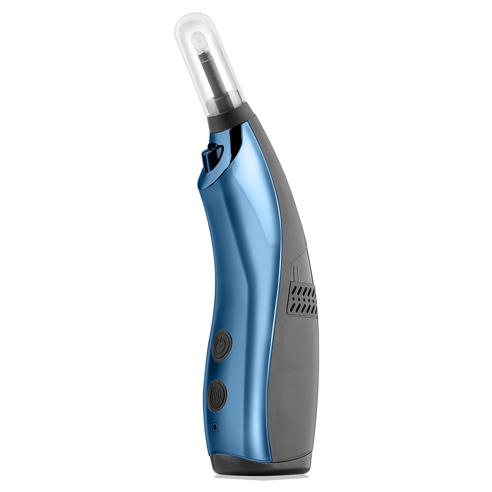 

Электрический ушной аспиратор IFEND, вращающийся на 3 скоростях, светодиодный светильник, 3 ушных вакуума, чехол для хранения USB, уважение к старому японскому руководству по эксплуатации, очиститель, синий