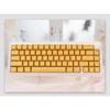 Little Pudding Yellow Character Translucent OEM Key Cover Kit PBT+PC 117 Key for 68 75 87 104 Mechanical Keyboard