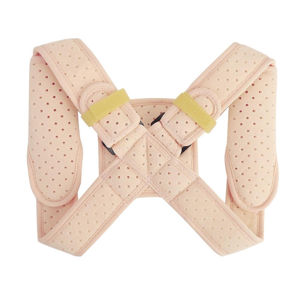 Kids Adjustable Therapy Posture Corrector Clavicle Support Back Brace Shoulder Belt (L)