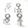 Pack of 2 Stylish Punk Shoe Buckles Adornments Unique Accessories for a Fashionable Look Shoe Buckles with Punk Styles