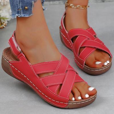 Fashion Women Sandals Summer Shoes For Women Wedges Heels Sandals 2024 Trend Summer Sandals Platform Wedge Heeled Zsandalias Mujer
