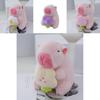 Adorably Ugly Capybara Plush Keychain Cute Guinea Pig Furry Toy Bag Accessory