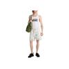 Vans Allover Print Lace-Up Mid-Waist Casual Shorts Men Bottoms Beige VN0A5FKDD1N