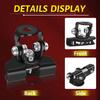 2PCS LED Work Light Mounting Bracket Universal Hood Led Light Bar Mount Bracket Foglight Lamp Holder for Off Road Jeep Truck SUV