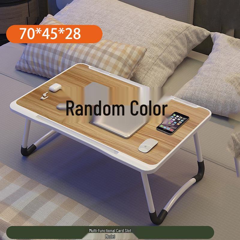 Foldable Height-Adjustable Bedside Desk and Reading Stand 70*45/26-39cm
